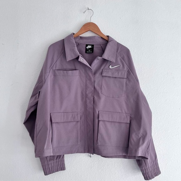 Nike lavender running jacket - Plus Size - Picture 1 of 3